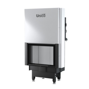 UNICO - Teplovodná krbová vložka - zdvih - NEMO 2 TOPECO LIFT (Raster), 10,2-16  kW