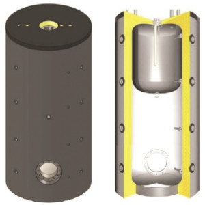 SCHINDLER+HOFMANN - Kombinovaná akumulačná nádrž THKE/F825 s izoláciou